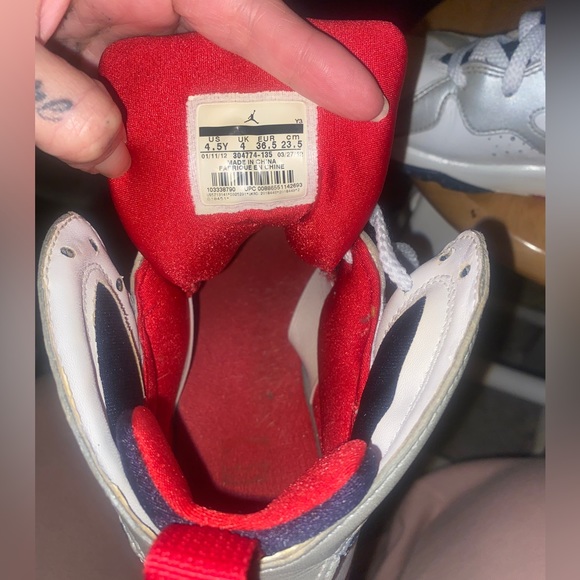 *RESTORED* Jordan Retro Olympic 7 (sz 4.5Y) - Picture 5 of 6